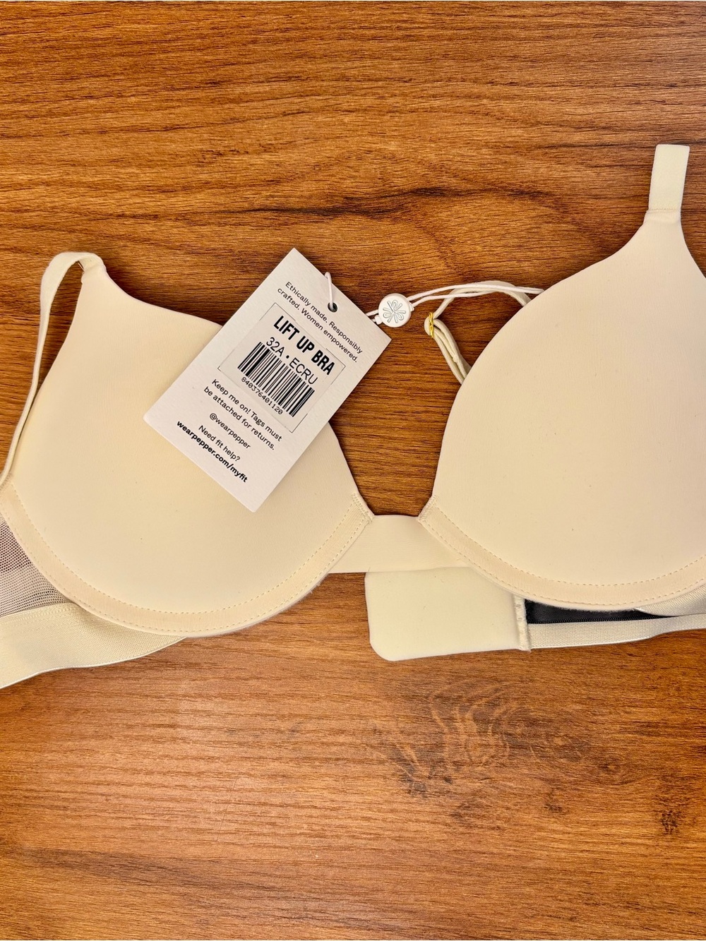 Lift Up Bra in Ecru — Smooth Everyday Support
